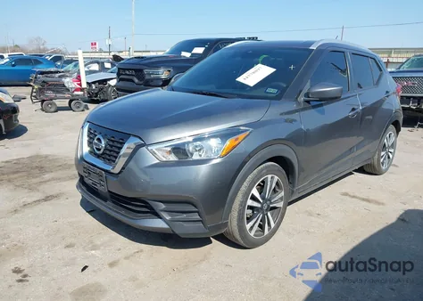 2020 Nissan Kicks Sv Xtronic Cvt from USA, damaged, VIN 3N1CP5CV1LL498118